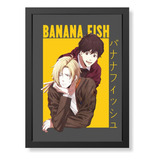 Quadro Decorativo Banana Fish Geekframe Anime Otaku Presente