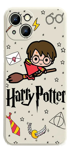 Funda Harrys Potters Art Anime Para iPhone 14, 13, 12, 11