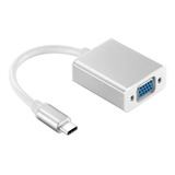 Cabo Adaptador Conversor Usb-c 3.1 Type-c Para Vga