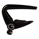 Capo Guitarra De Serie Newport (c31020), 6 Cuerdas, Neg...