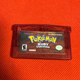 Pokémon Ruby Nintendo Game Boy Advance Gba Original
