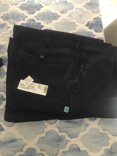 Pantalón De Ombu Azul Con Bandas Reflectivas T50