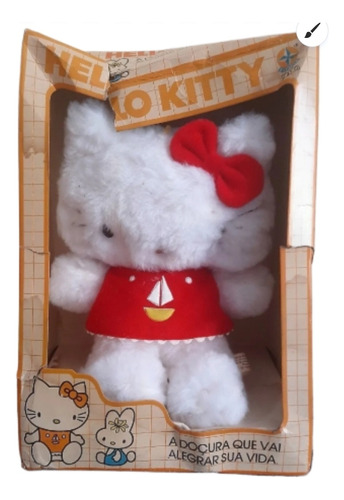 1985 Boneca Hello Kitty Estrela S/ Uso Na Caixa!