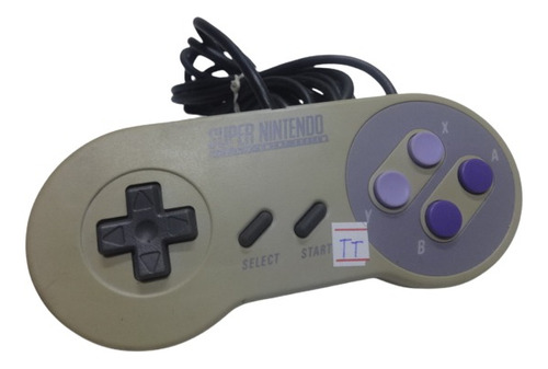 Controle Super Nintendo Snes Original Amarelado Cod Tt