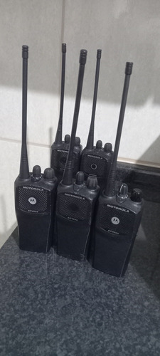 Motorola Ep 450 Uhf Kit 4 Radios 