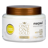 Máscara Only One Gold Coconut Macpaul - 200g