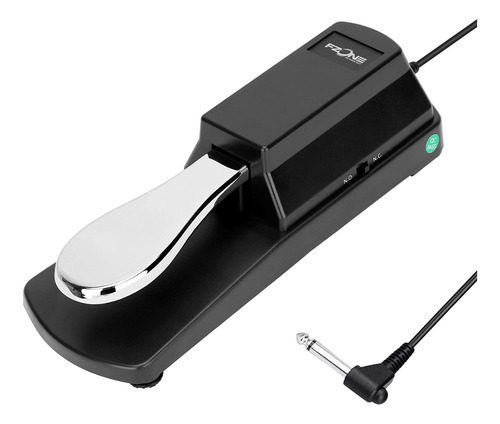 Fzone Sustain Pedal Para Teclados Midi, Pianos Digitales, Pe