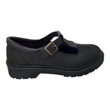 Zapatos Guillermina Klivers 200 Colegial Escolar Cuero