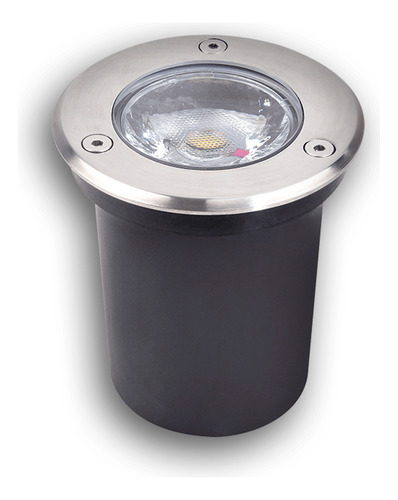 Luminaria Balizador Embutir Solo 4w 3000k Redonda Lumier