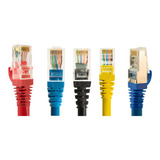 Kit Cabo Rede Patch Cord Cat5e 10 Metros Colorido