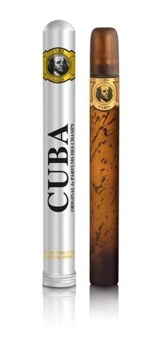 Perfume Cuba Gold For Men 35 Ml - Original - Selo Adipec