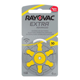 Pilas Para Audifonos Rayovac Extra 10 - Caja De 60 Pilas