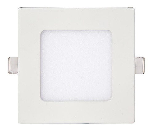 Luminária Led Embutir Quadrada Slim 3w 6000k Kian Cor Branco 110v/220v