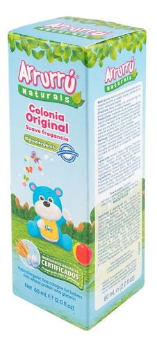 Colonia Arrurru Naturals  60 Ml - L a $237