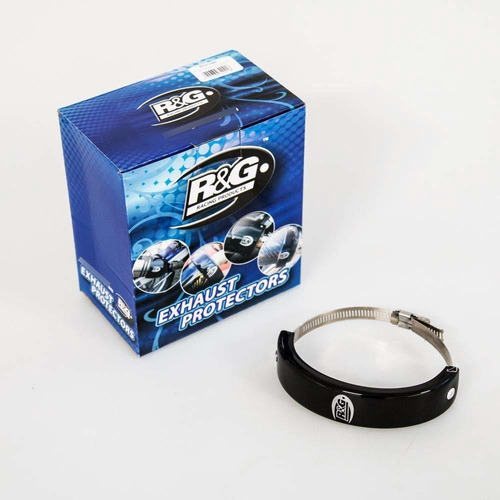 Rg Racing Ep0005bk Protector De Escape (ovalado), Color Negr