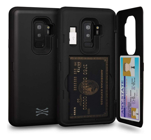 Estuche Toru Cx Pro Para Galaxy S9 Plus, Con Tarjetero | A |