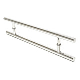 Puxador 60cm Inox Tubular Redondo 32x600x400 Polido Inox