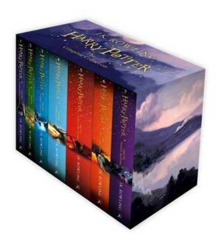 Saga Completa Harry Potter (en Inglés) - 7 Libros En Caja