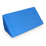 Almohada Cojin Tipo Cuña Antireflujo Respaldo Adulto Azul