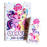 25 Libritos Colorear Y 25 Lapices X6 My Little Pony