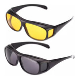 Dos Gafas De Sol, Visión Para Conducción Nocturna, Unisex