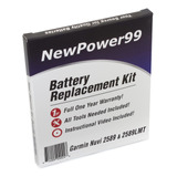 Newpower99 - Batería Para Garmin Nuvi 2589 Con Herramientas,