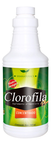 Purificante, Antioxidante Y Detox - Clorofila Plus 500 Ml 