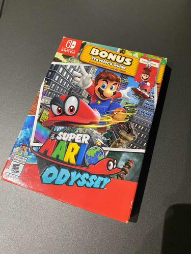 Super Mario Odyssey (bônus Travelers Guide)