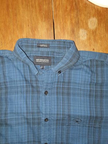 Camisa Kevingstone Hombre, 100% Algodon, Classic Fit,  Xl