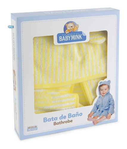 Baby Mink Bata De Baño Para Bebé