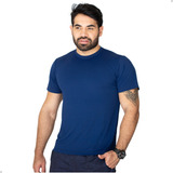 Camiseta Dry Fit 100% Poliamida Malha Fria Corrida Masculina