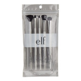 E.l.f. Set De Brochas De Ojos, Smoky Eye, 5 Pinceles