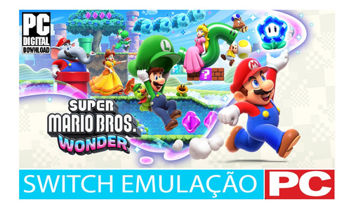 Super Mario Wonder Português Dublado - Pc Digital