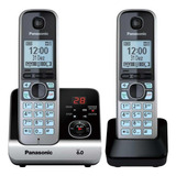 Telefone Sem Fio Com Base + Ramal Panasonic Kx-tg6722lbb