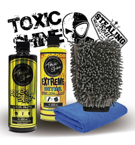 Toxic Shine | Kit Combo Lavado | Básico #31 | Shampoo + Cera