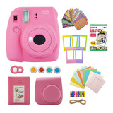 Instax Mini 9 Cámara Instantánea Flamenco Rosado Con ...