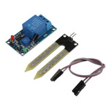 Modulo Sensor Humedad, Preset, Y Relay Para Arduino Emakers