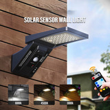 Sensor Led De Luz Solar, Presencia, Poste, Pared, Luminaria