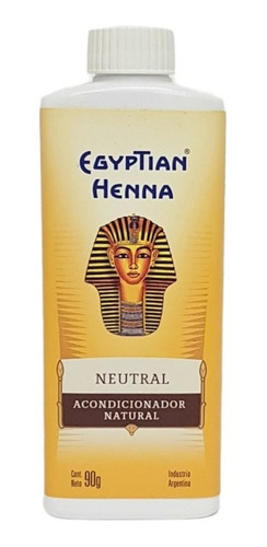 Henna Egyptian Castaño Dorado O Neutral X90grs