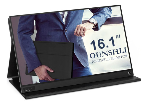 Ounshli Monitor Portátil Para Computadora Portátil 16.1 PuLG