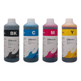 Kit 4 X 500 Ml Tinta Inktec Hp Dye Vivera 662 664 122 