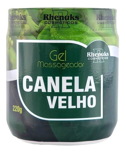  Gel De Massagem Canela De Velho 200g