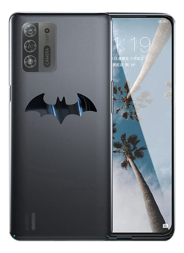 Funda Para Zte Blade A52 Lite Mate Tener Metal Logotipo