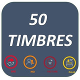 50 Timbres Aspel Sellado Cfdi (sae,noi,facture,caja)