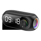 Altavoz Bluetooth Multifuncional S8 Reloj Espejo Ym