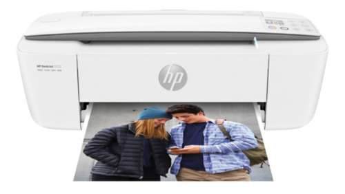 Impresora A Color  Multifunción Hp Deskjet 3772 Con Wifi Blanca 100v/240v