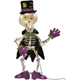 Halloween Led Adorno Decoracion Iluminado Momia Esqueleto Mu