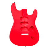 Corpo De Guitarra Stratocaster Marupá Fiesta Red