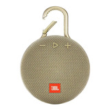 Bocina Jbl Clip 3 Con Bluetooth Waterproof Desert Sand 