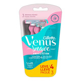 Aparelho Descartáve Depilar Gillette Venus Simply3 Sensitive